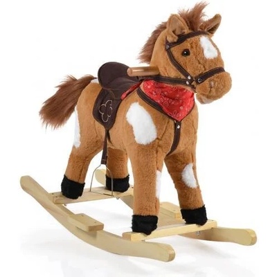 Moni Плюшена люлка конче Thunder каки Moni Toys 108836