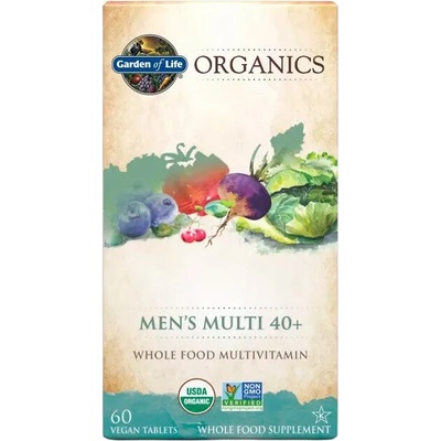 Garden of Life Organics Men’s Multi 40+ 60 tabliet