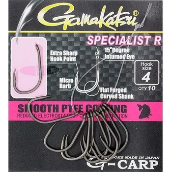 Gamakatsu G-Carp Specialist R vel.8 10 ks