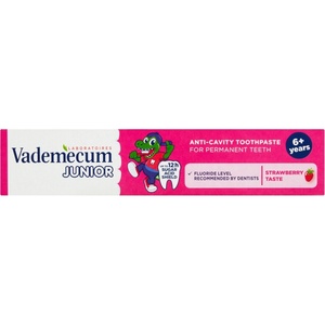 Vademecum Паста за зъби Vademecum junior 6+ с вкус на ягода 75 мл