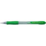 Pilot Химикалка, 0, 22 мм, с бутон, PILOT "Super Grip", зелена BPGP-10R-F-G (BPGP-10R-F-G)