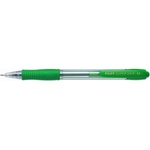 Pilot Химикалка, 0, 22 мм, с бутон, PILOT "Super Grip", зелена BPGP-10R-F-G (BPGP-10R-F-G)