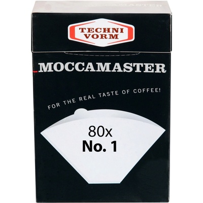 MOCCAMASTER Papierové filtre Nr 1 80 ks
