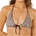 Rip Curl Дамско бикини горнище Rip Curl Women's Coastal Instinct Tri Bikini top - Black (150-5960-0115)