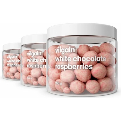 Vilgain Maliny v čokoládě bílá čokoláda 150 g