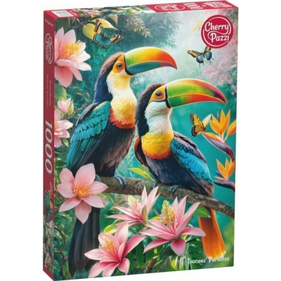 CHERRY PAZZI Tukani v ráji 1000 dielov
