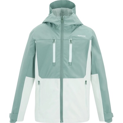 Regatta Детско водоустойчиво яке Regatta Kid's Junior Highton Jacket Waterproof jacket - Ivy Moss / Ocean Mist - размер 10-11 Years (703-7787-0417)