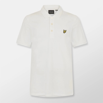 Lyle and Scott Блуза с яка Lyle and Scott Basic Short Sleeve Polo Shirt - White 626