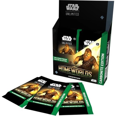Star Wars: Unlimited - Homeworlds Carbonite Booster box