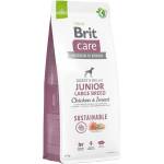 Brit Dog Sustainable Junior Large Breed Chicken & Insect за подрастващи кучета от едри породи с Пилешко и Насекоми, 3кг