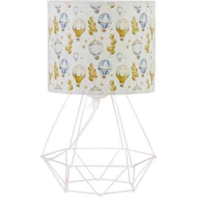 BELIS Детска настолна лампа KIDS ROOM 1xE27/60W/230V, диаметър 18 cm, дизайн с балони (BE1038)