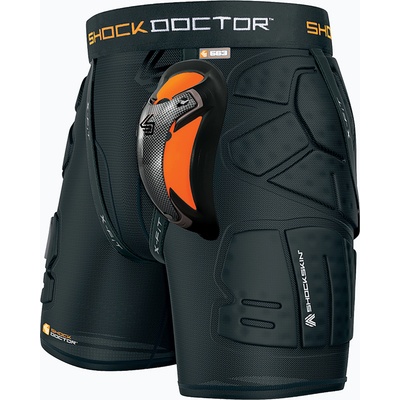 Shock Doctor Мъжки шори за бойни спортове Shock Doctor Ultra Pro Shockskin Relaxed Fit Impact Carbon Flex Protector