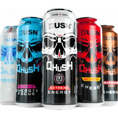 Qhush Energy drinks White Original 0,5 l