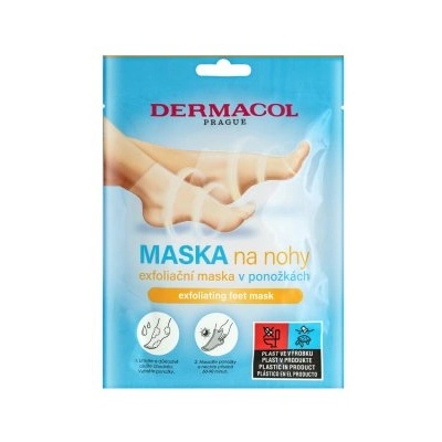 Dermacol Exfoliating ексфолираща маска Feet Mask 2 x 15 ml