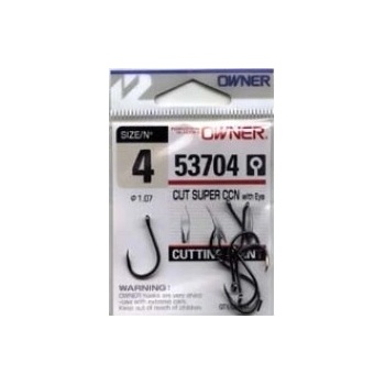 Owner háček s očkem cutting point 53704 vel.2 5 ks