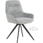 Carmen Трапезен стол ascot - сив b 90 (3532386) - tierradesign