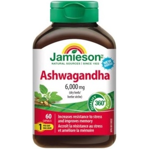 Jamieson Ashwagandha 60 капсули (IP4419)