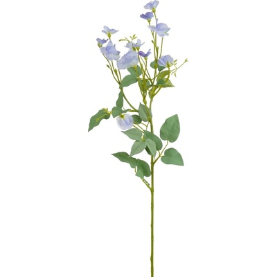Mica Umelá kvetina hrachor svetlo modrý 74 cm