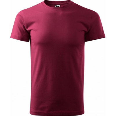 Malfini unisex tričko v rovném střihu Vínová
