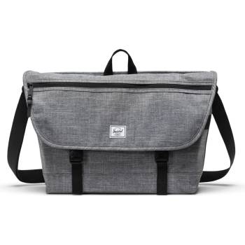 Herschel Чанта за рамо Herschel Cove Messenger Shoulder bag - Raven Crosshatch - размер 22, 5 l (510-6423-0611)