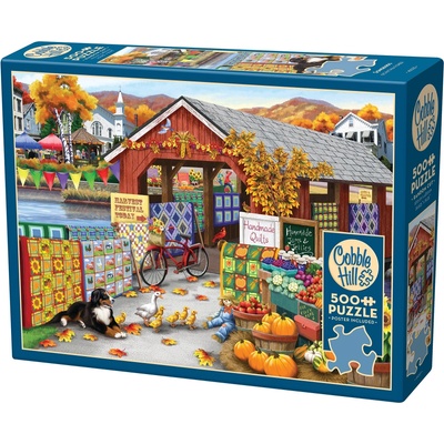 Cobble Hill Пъзел Cobble Hill от 500 части - Фестивал на реколтата (45027)