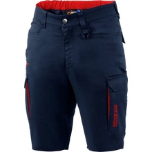 Sparco TECH SHORTS šortky Námornícka modrá oranžová