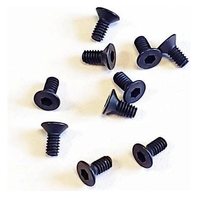 SWORKz ocelový Imbusový šroub s zápustnou hlavou M2x4,6 mm 10 ks