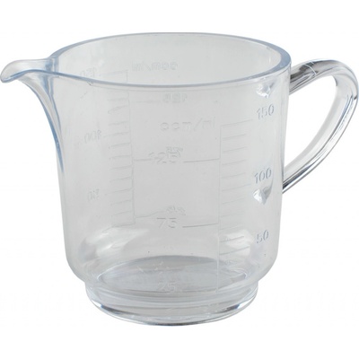 PLZEŇSKÉ DÍLO Odměrka na vodu UNI 150 ml univerzál s ouškem, ražená