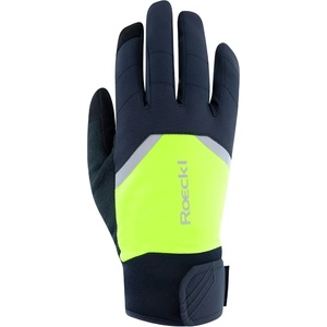 Roeckl Sports Ръкавици Roeckl Sports Rienz GTX Gloves - Dress Black / Fluo Yellow - размер 8 (EU) (202-7788-0214)