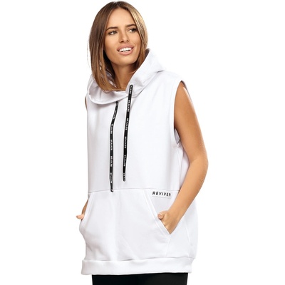 Sportovní mikina Reviver F5577 Bílá