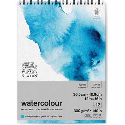 Blok Winsor & Newton Watercolour, 300 g/m2 - 31 x 41 cm