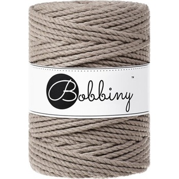 Bobbiny 3PLY Macramé Rope 5 mm 100 m Coffee юта (TX-E017)