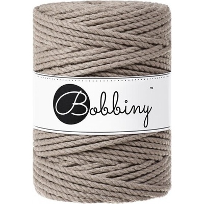 Bobbiny 3PLY Macramé Rope 5 mm 100 m Coffee юта (TX-E017)