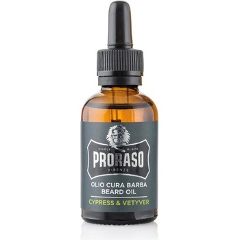 Proraso Cypress and Vetyver olej na fúzy 3 ml