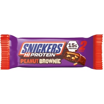 Snickers and Mars Snickers HiProtein Bar | Peanut Brownie [50 грама] Брауни с фъстъчено масло