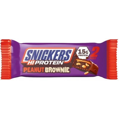 Snickers and Mars Snickers HiProtein Bar | Peanut Brownie [50 грама] Брауни с фъстъчено масло