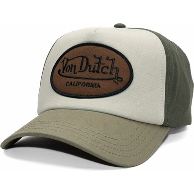 Von Dutch Trucker Cali Patch Olive/Brown