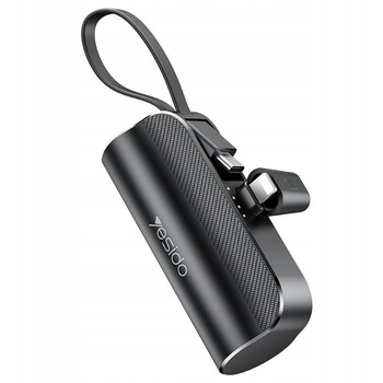 YESIDO YP68 Power Bank 5000 mAh 12W черен