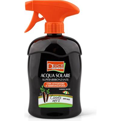 Delice Solaire opalovací voda s černou mrkví 500ml