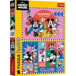Trefl - Puzzle 2x200 Disney Mickey - 200 piese