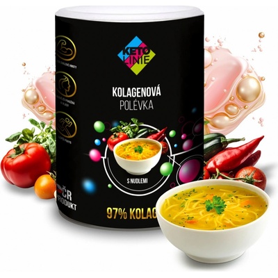 Ketolinie kolagenová polévka s hovězí příchutí 300 g