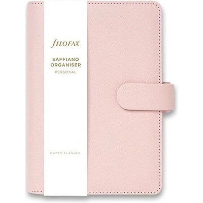 Filofax Osobní Saffiano A6 týdenní 2026 růžový