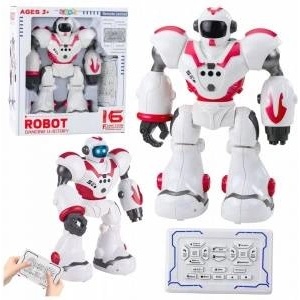 LEAN Toys Interactive Robot Remote Controlled RC 16 Functions Lights Sounds Pink