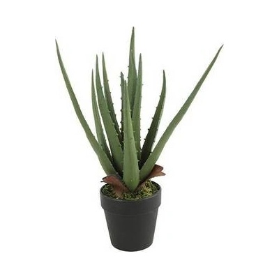 Aloe vera umělá rostlina v květináčku