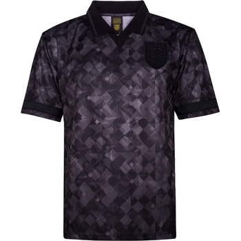 Score Draw Score Draw England Blackout Shirt 1990 - Black