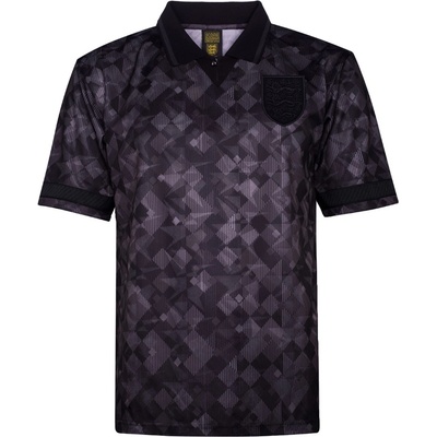Score Draw Score Draw England Blackout Shirt 1990 - Black