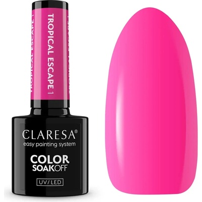 Gél lak CLARESA Tropical Escape 1 5 ml