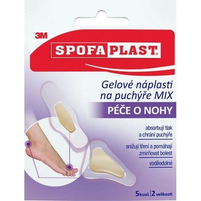 3M Spofaplast 913 gelové náplasti na puchýře mix 5 ks