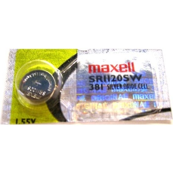 Maxell Батерия сребърна Maxell SR, SR1120SW, 1.55V, 1 бр (MLBSSR1120SW)