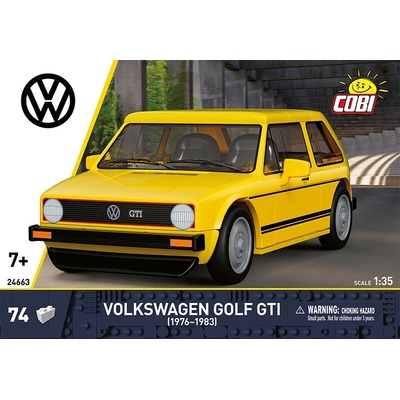 Cobi 24663 Volkswagen Golf GTI, 1:35, 74 k